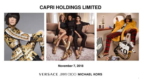 michael kors investor|capri holdings ltd stock.